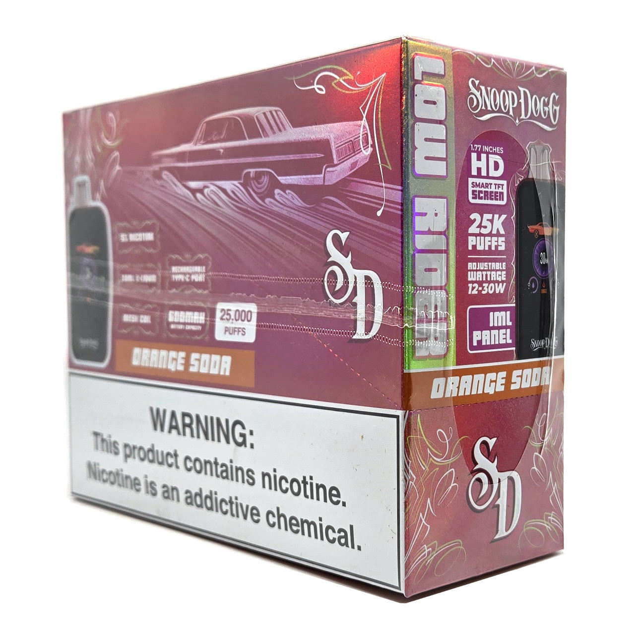 Snoop Dogg Low Rider - 20ml Disposable Pack of 5 Snoop Dogg Low Rider - 20ml Disposable Pack of 5